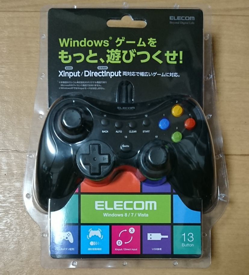 Elecom Jcu3613mbk Ps4のフォルム Xbox系スティック配置 軽量 13ボタン ゲームパッド コントローラー Ran S Game Castle ゲーム情報サイト